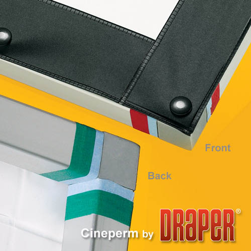 Draper 250023 Cineperm 106 diag. (52x92) - HDTV [16:9] - Matt White XT1000V 1.0 Gain - Draper-250023