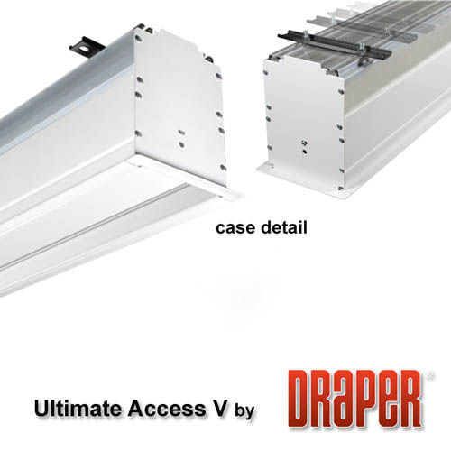 Draper 143024FB Ultimate Access/Series V 161 diag. (79x140) - HDTV [16:9] - Grey XH600V 0.6 Gain - Draper-143024FB