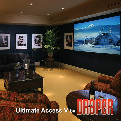 Draper 143016U Ultimate Access/Series V 145 diag. (87x116) - Video [4:3] - 1.0 Gain - Draper-143016U