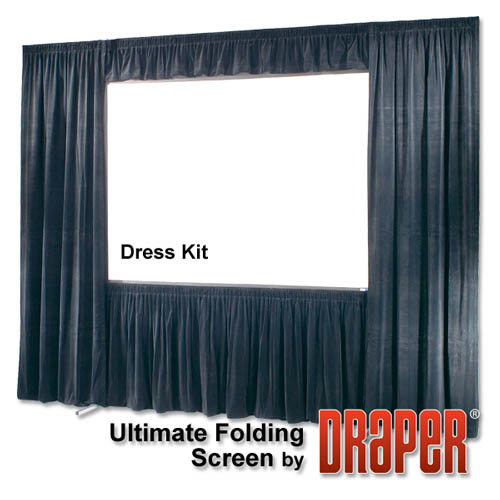 Draper 241102 Ultimate Folding Screen with Heavy-Duty Legs 132 diag. (64x115) - HDTV [16:9] - Draper-241102