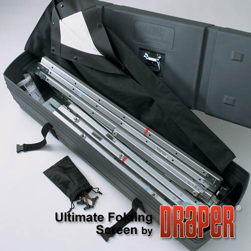 Draper 241075 Ultimate Folding Screen Complete with Standard Legs 143 diag. (85x115) - Video [4:3] - Draper-241075